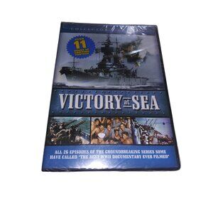Victory at Sea DVD Collector's Edition 26 Episodes Sealed World War II